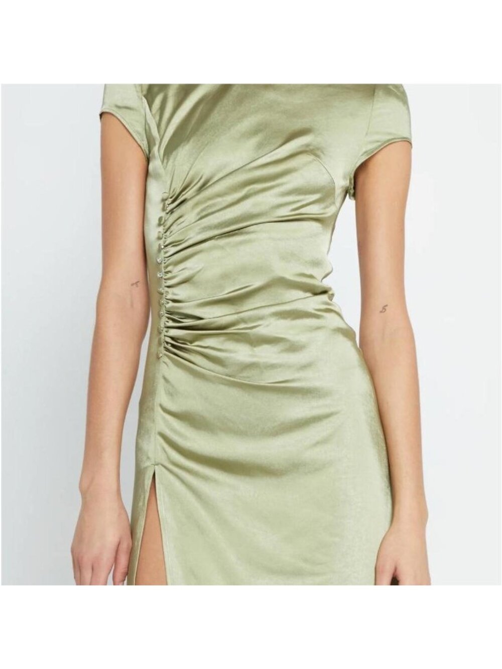 Opt‎ Gold Maxi Dress With
